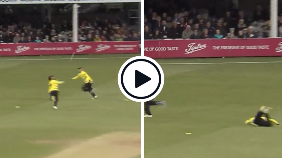 Watch: Zafar Gohar takes stunning one-handed catch despite Gloucestershire loss