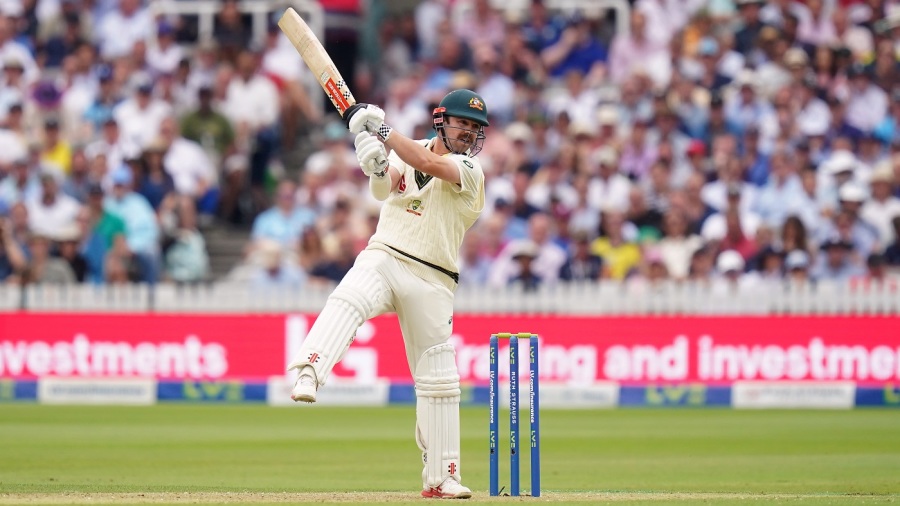 Australia's Travis Head batting during day one of the second Ashes test match at Lord's, London. Picture date: Wednesday June 28, 2023. (Photo by Adam Davy/PA Images via Getty Images)