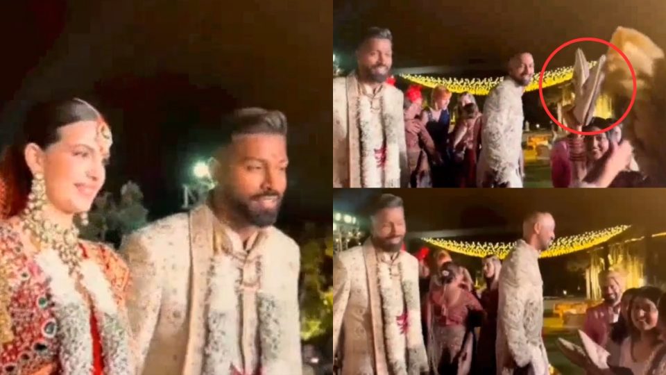 Hardik Pandya offers Rs 5 lakhs to get his shoes back in an unseen video from his wedding