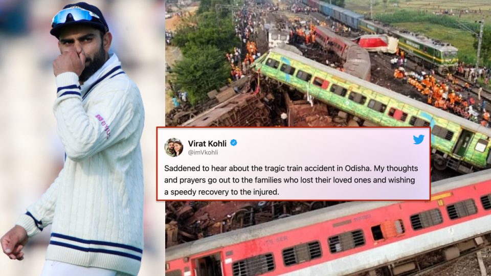 From Virat Kohli to Shreyas Iyer: Indian cricket fraternity condole loss of lives in Orissa triple train crash