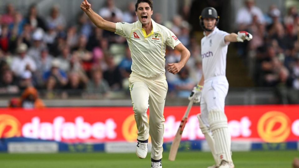 Ashes 2023: Cummins gives Australia control on rain-hit day, England openers fall