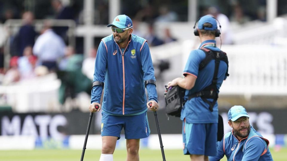 The Ashes 2023: Lyon out of second Ashes test with calf strain