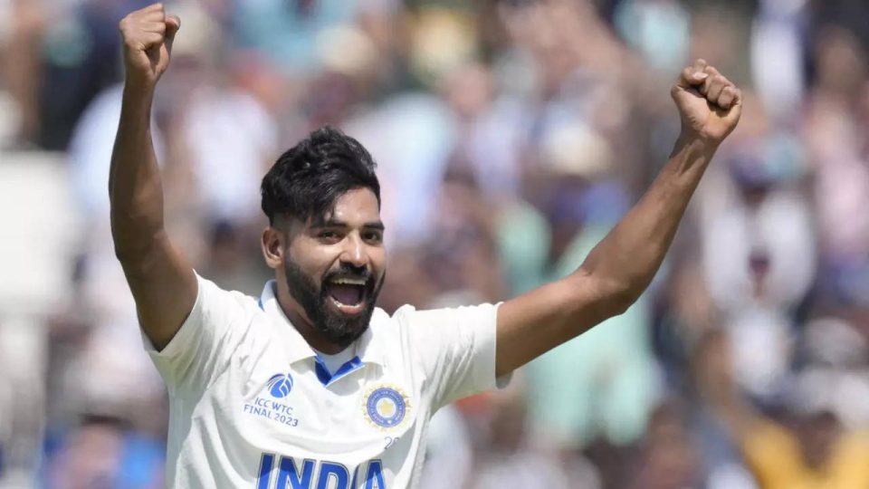 Mohammed Siraj completes 50 wickets in Test cricket