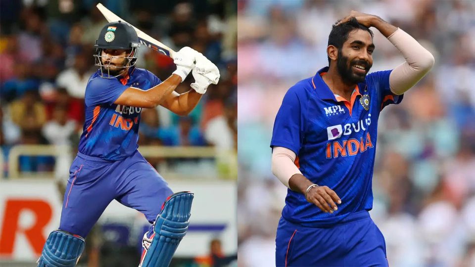 Iyer, Bumrah likely to join Indian squad for Asia Cup