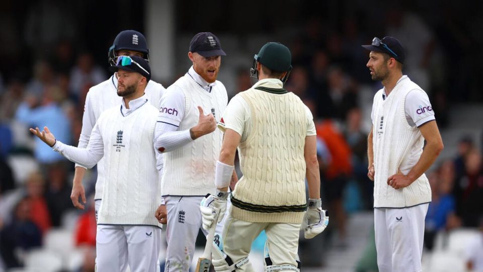 ENG vs AUS Live Score, Ashes 5th Test, Day 5 Updates: Rain delays start of second session; Stokes drops Smith, Australia needs 146 runs to win