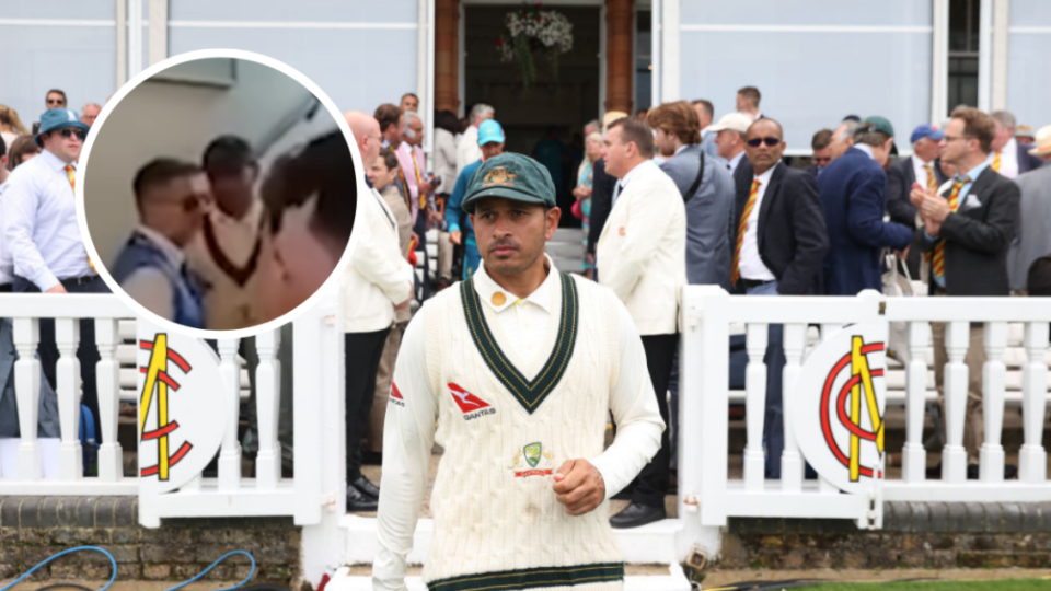 Watch: New footage reveals scale of Long Room abuse directed at Usman Khawaja