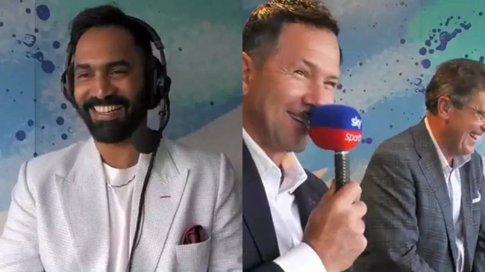 Watch: DK engages in hilarious banter with Ponting, Taylor