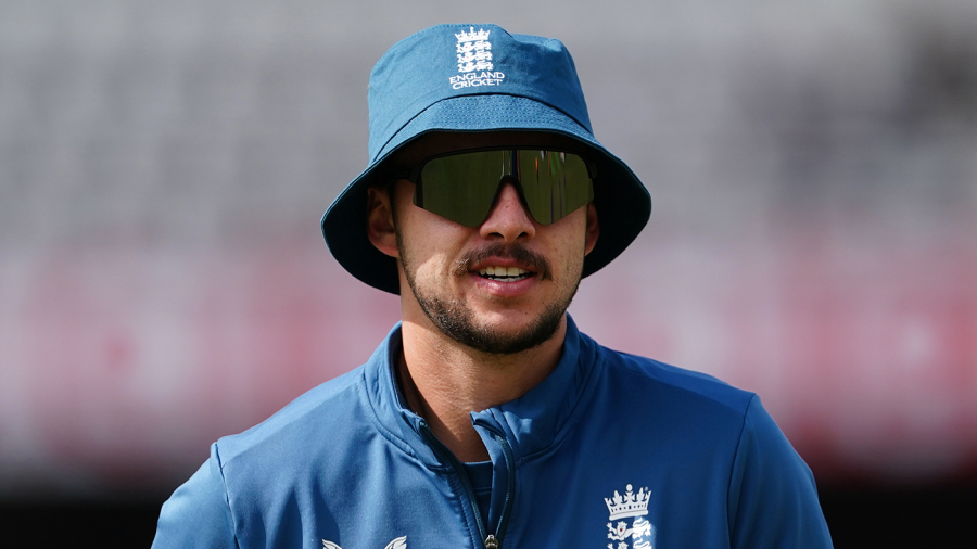 England's Josh Tongue before day one of the third Ashes test match at Headingley, Leeds. Picture date: Thursday July 6, 2023. (Photo by Mike Egerton/PA Images via Getty Images)