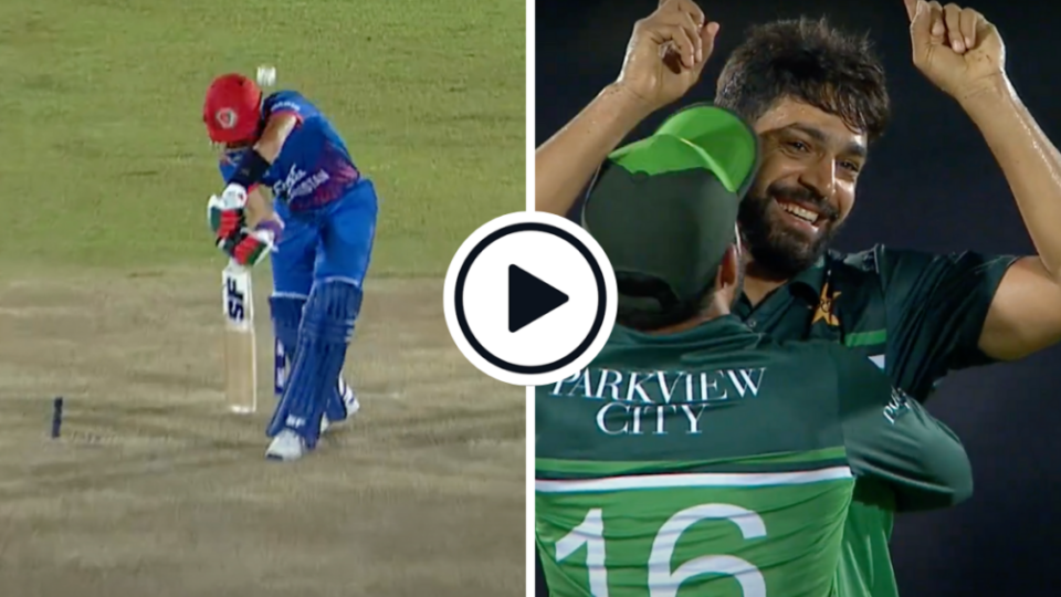 Watch: Haris Rauf sweeps away lower order with fiery maiden ODI five-for, Afghanistan succumb to 59 all out in record low