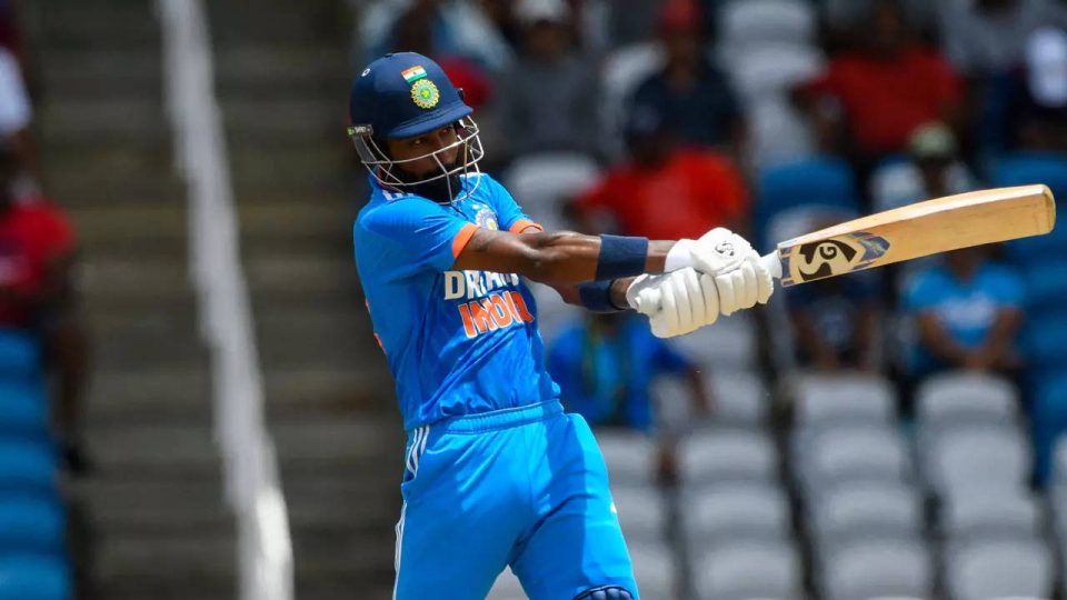 Stat Attack: India's 13th series win vs WI, Hardik's 1st fifty as ODI captain