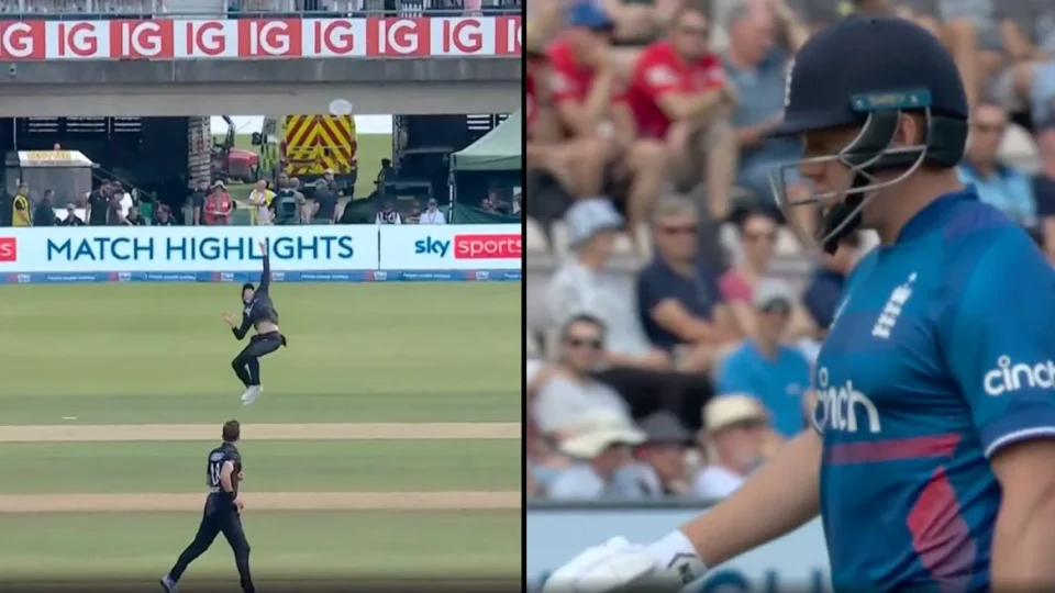 WATCH: Mitchell Santner defies gravity to dismiss Jonny Bairstow in Trent Boult’s comeback game – ENG vs NZ 2023, 2nd ODI