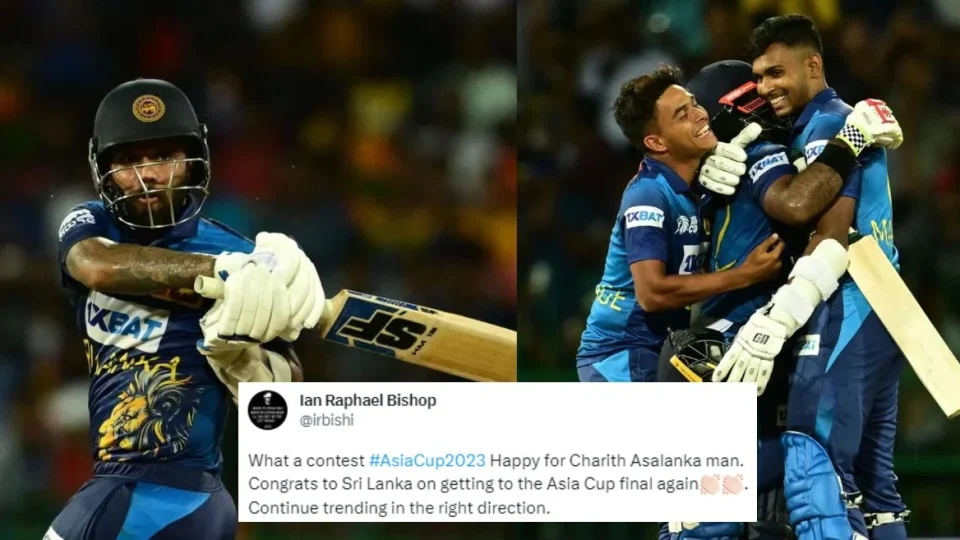 Twitter reactions: Sri Lanka’s nerve-wracking win against Pakistan sets up a final clash with India in the Asia Cup 2023